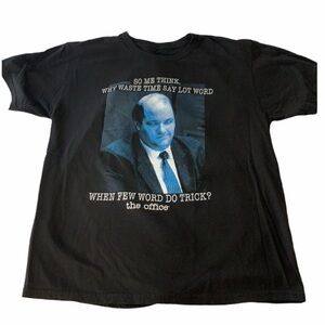The Office Kevin Malone tee shirt large